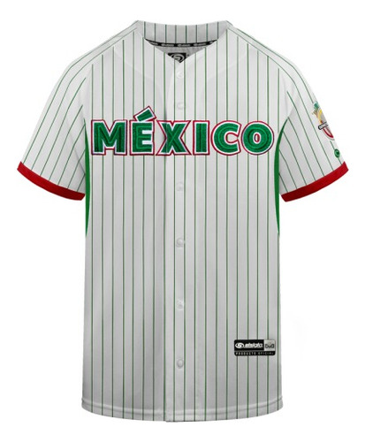 Jersey Beisbol Serie Caribe Miami 2024 Mexico Blanco