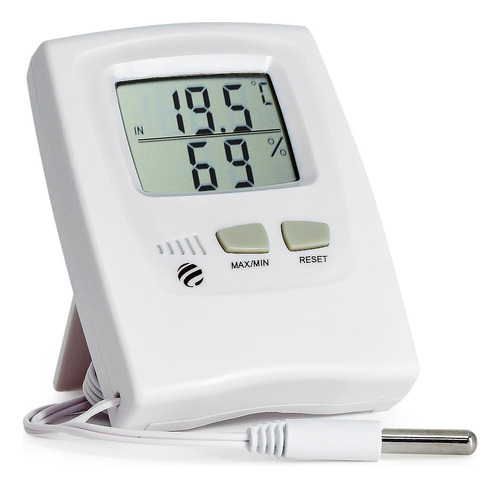 Termo-higrometro Digital Com Temperatura Interna /externa In