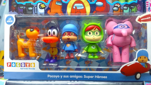 Pocoyo Set De Muñecos. Envio Gratis