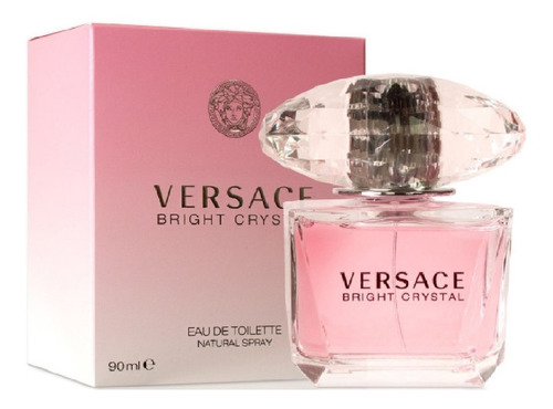 Versace Bright Crystal Fem  90ml Edt Perfume Original