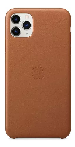 Funda Oficial De Apple Cuero Para iPhone 11 Pro Max, Marron