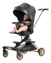 Comprar Coche Cuna Para Bebe Infantil Viena Giratorio Trike Ultra Color Negro Chasis Negro