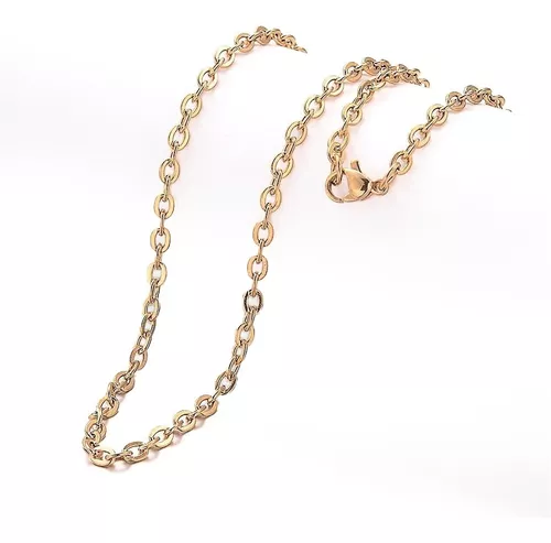 cadena de acero inoxidable para mujer / chain jewelry / joyeria / Bisutería