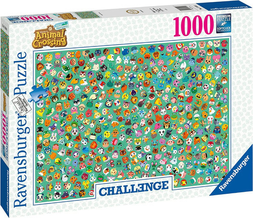 Rompecabezas Reto Nintendo Animal Crossing 1000 Ravensburger