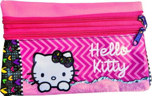 Estuche Escolar Hello Kitty