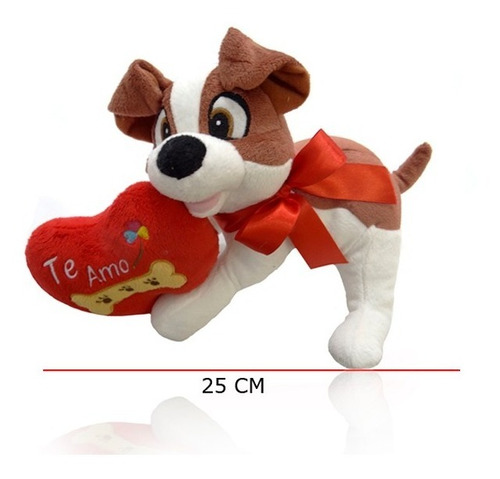 Phi Phi Toys Peluche Perro Con Corazon 25cm 3875