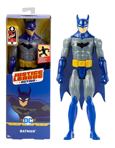 Batman 1era Mision Figura Dc Justice League Action  12 PuLG