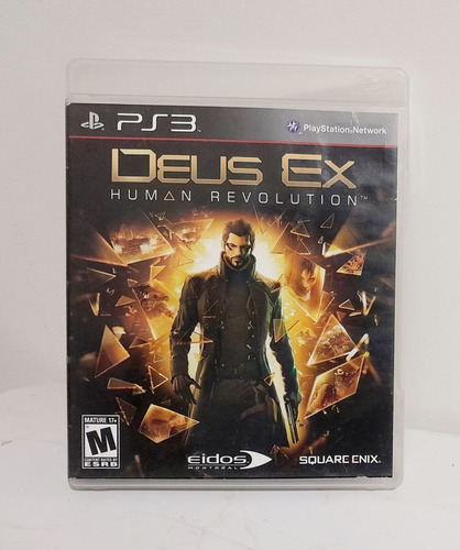 Deus Ex Human Revolution Mídia Física Ps3 