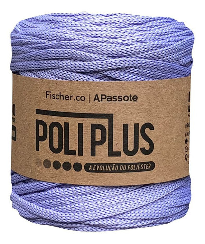 Fio Náutico Poli Plus 5mm 400gr Fischer Cor Digital Lavender