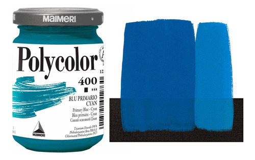 Acrilica Maimeri Polycolor 140ml 400 Primary Blue Cor Azul