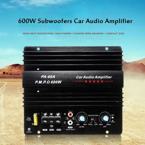 Amplificador De Audio Para Coche 600w Subwoofer Potente Ampl