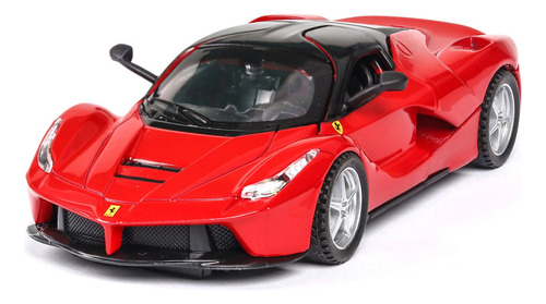 1:32 Ferrari Miniatura Metal Autos Con Carro Luces Y Sonido