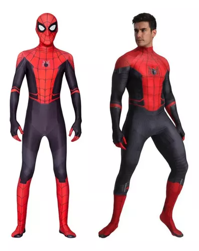 Traje Cosplay de Homem Aranha Avançado Lycra Spandex Adultos Marvel PS4 Jogo  Traje Cosplay Gatos - Costumeslive.com