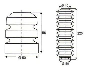 Goma De Aportiguador/taco  Ford Focus Del Kit