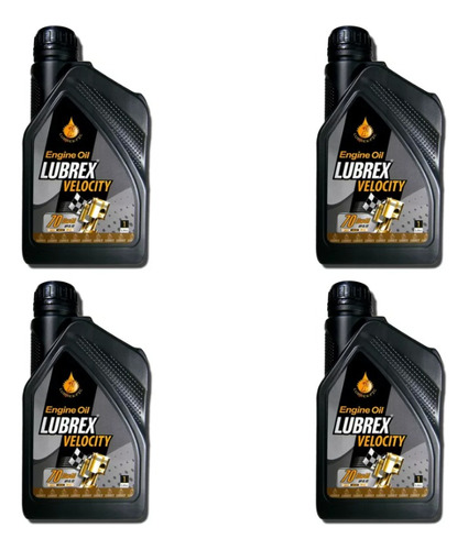4 Litros Lubricante Aceite Lubrex 10w40 Semi Sintetico