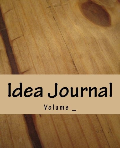 Idea Journal Wood Cover (s M Idea Journals)
