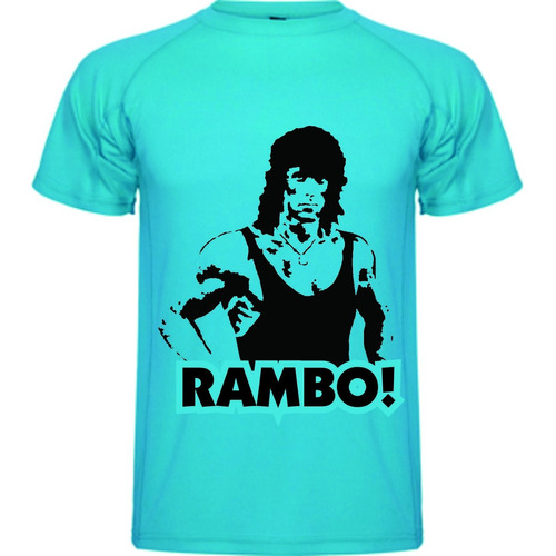 Remera Rambo Sylvester Stallone