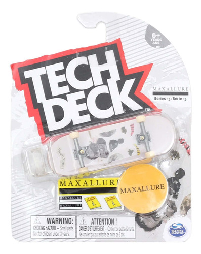 Tech Deck Mini Diapasones Series 13 - Maxallure (raro)