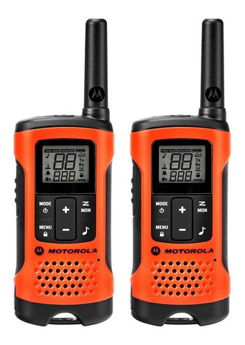Imagen 2 de 7 de Walkie Talkie Handy Motorola T265 + Manos Libres + Maletin