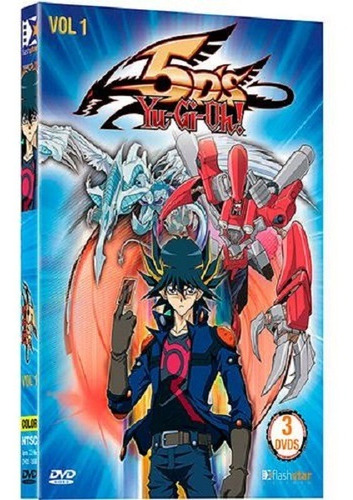 Dvd Yu-gi-oh 5d's Vol. 1 (3 Discos) Animação 2008