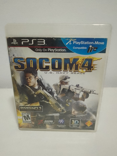 Socom 4 U.s. Navy Seals Ps3 Sony Maxgamessm 