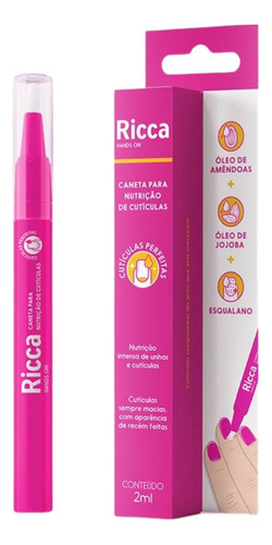 Caneta Para Nutrição Intensa De Unhas E Cutícula Ricca
