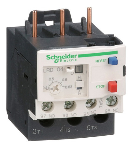 Relé Térmico Para Contactor Tesys Lrd 0.4-0.63a Schneider