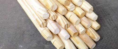 Cabo De Madera Palo De Escoba 1.20cm Calidad.$c/u X 12 Uni