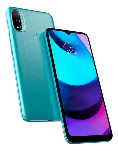 Motorola E20 32GB 2GB de ram Color Azul Aqua - Aceitável (Recondicionado)