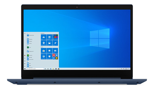 Laptop Lenovo IdeaPad 15ITL05  abyss blue 15.6", Intel Core i3 1115G4  4GB de RAM 128GB SSD, Intel UHD Graphics Xe G4 48EUs 1920x1080px Windows 10 Home