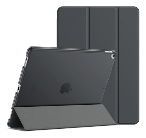 Funda Jetech iPad Pro De 12,9 PuLG 1ª Y 2ª 2015 Gris Oscuro