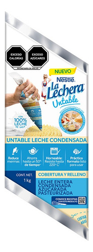 Leche Condensada Untable En Manga La Lechera 1kg