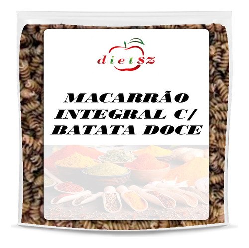 Macarrão Integral Com Batata Doce 1kg Dietsz