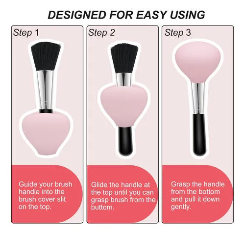 Fundas Para Brochas De Maquillaje, Estuche Organizador De Br