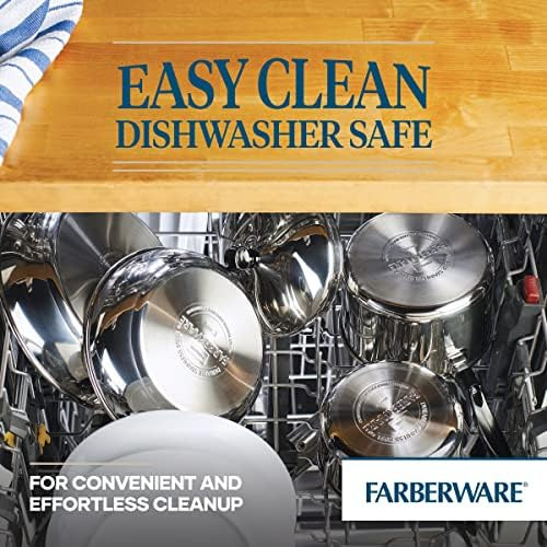 Farberware Classic Stock De Acero Inoxidable Con Tapa - 16 C