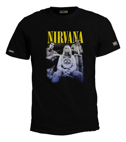 Camiseta Estampada Nirvana Rock Metal Poster Cool Bto