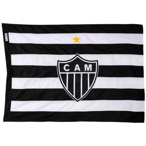 Bandeira Torcedor Oficial - 2 Panos 1,30 X 0,90 Cm. Atlético