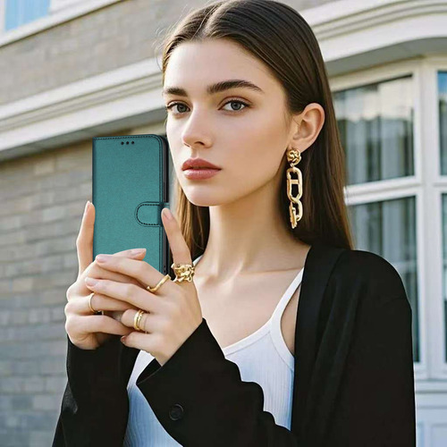 Funda Para Oppo Reno 12 5g/12 Pro 5g/12f 5g/12f 4g/12f 5g/12fs 5g A Prueba De Golpes, Cartera De Piel, 3 Ranuras Para Tarjetas, Bolsillo Para Efectivo