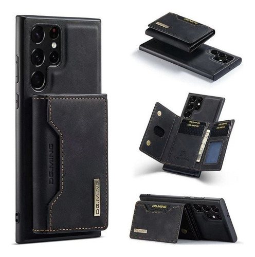 Para Funda De Teléfono Samsung Galaxy+funda De Tarjeta Magné