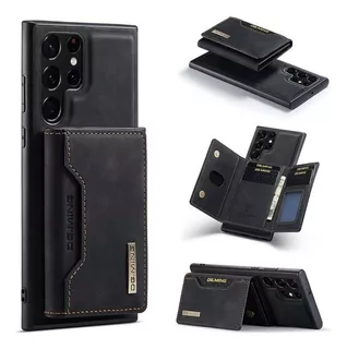 Para Samsung Galaxy Phone Case+magnetic Card Case