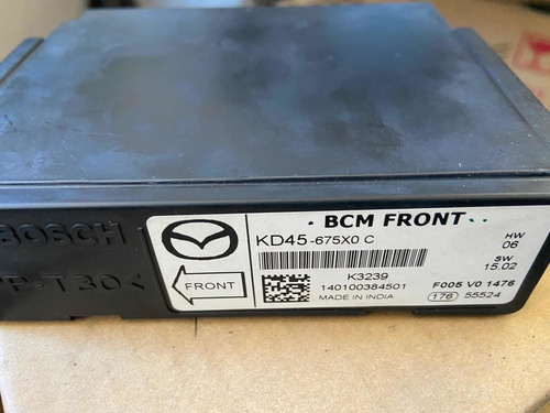 Módulo Bcm Mazda 3 5 Cx5 Número 06 (Usado)