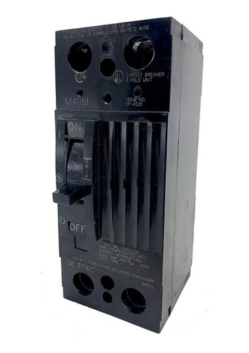 Breaker Industrial 2x200a Tqd General Electric 