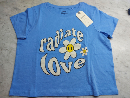 Remera Index Importada Radiate Love C/etiqueta