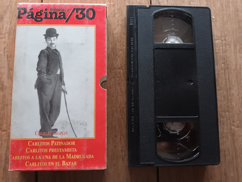 Vhs Charles Chaplin 3 - Videoteca Pagina 30 N° 60 (Usado)