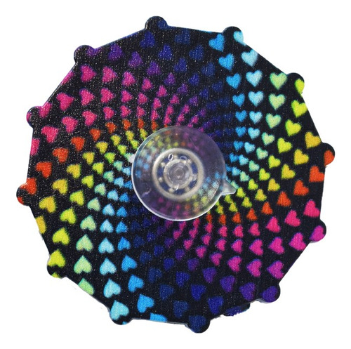 Finger Spinner Sensorial Antiestres Espiral Corazones Ik