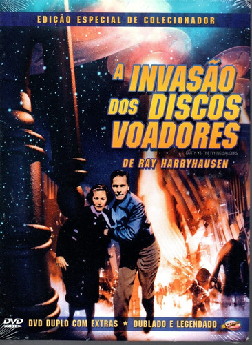 Dvd A Invasao Dos Discos Voadores - Classicline - Bonellihq