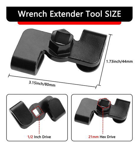 Herramienta Extensora De Llave, Adaptador Universal De Exten