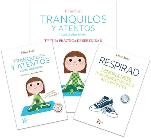 * 3 Libros E Snel * Tranquilos Y Atentos + Guia + Respirad