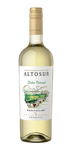 Vino Altosur Dulce Natural Gualtallary Finca Sophenia