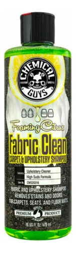 Fabric Clean Chemical Guys Limpiador de Alfombras Tela y Cielo 473ml